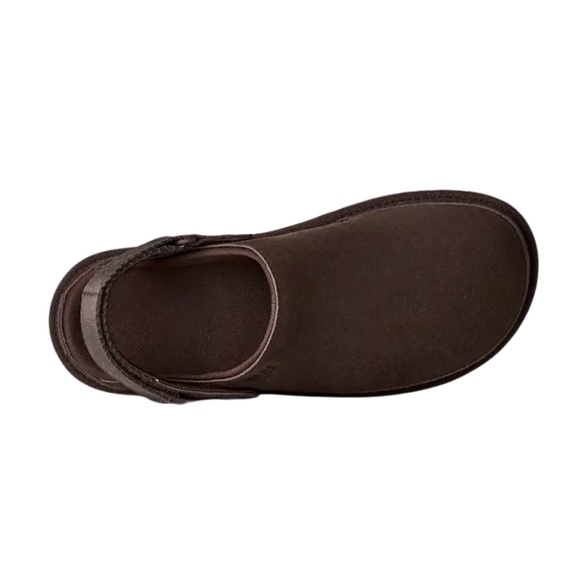 Women's UGG Goldenstar Clog, Dusted Cocoa Suede [1138252] - Picture 4 of 5